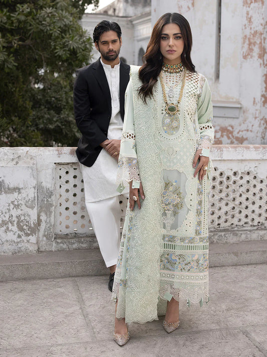 Embroidered Lawn Suit – 3 Piece MB-NRP-009