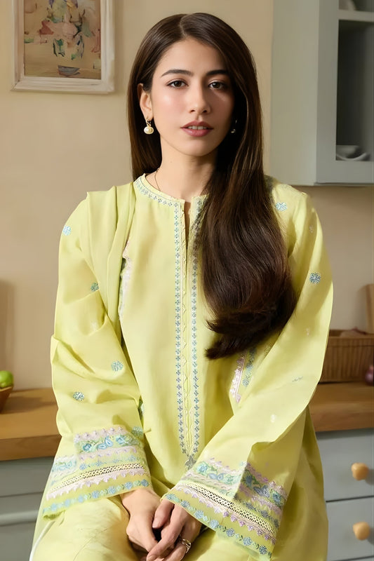 Embroidered Lawn Suit – 3 Piece MB-NRP-020