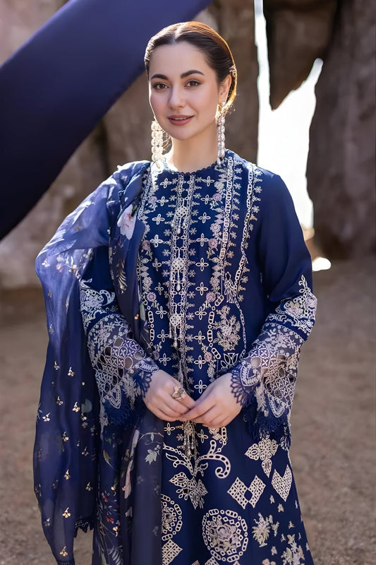 Embroidered Lawn Suit – 3 Piece MB-NRP-026