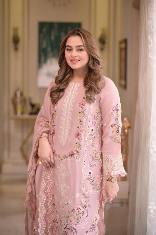Embroidered Lawn Suit – 3 Piece MB-NRP-029