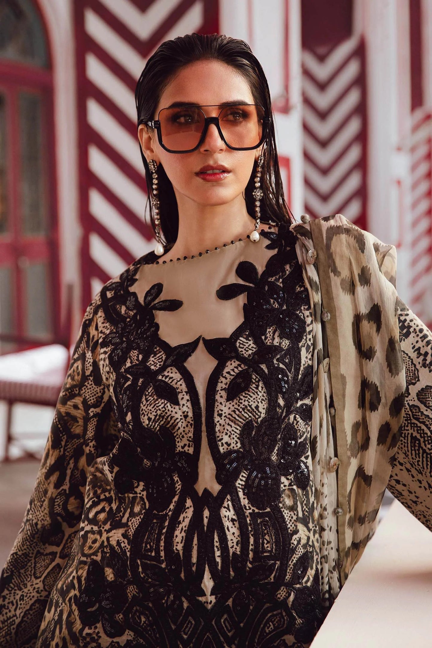 Maria.B. Printed Lawn Suit – 3 Piece MB-NRP-050