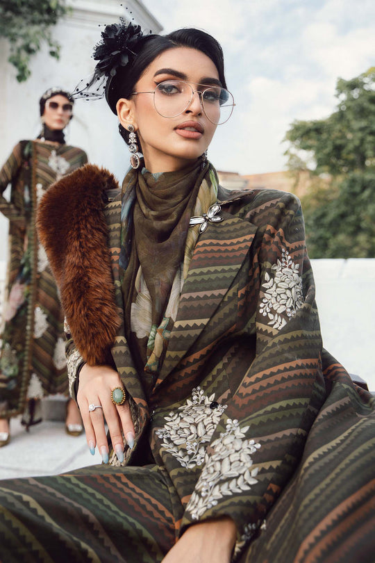 Maria.B. Printed Lawn Suit – 3 Piece MB-NRP-048