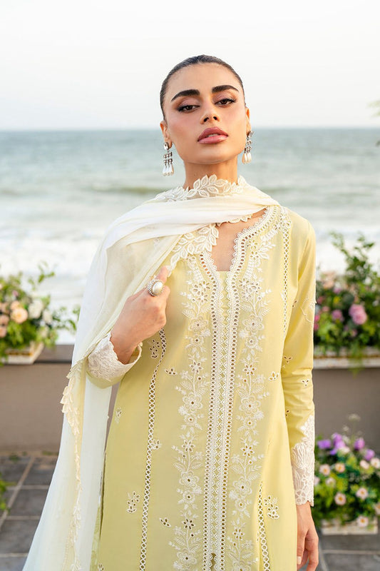 Premium Air-Jet Lawn Embroidered Suit – 3 Piece MB-NRP-161