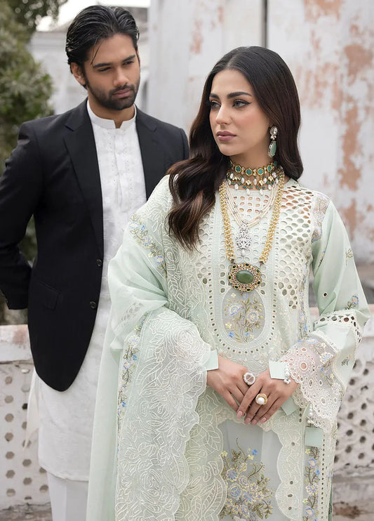 Embroidered Lawn Suit – 3 Piece MB-NRP-009