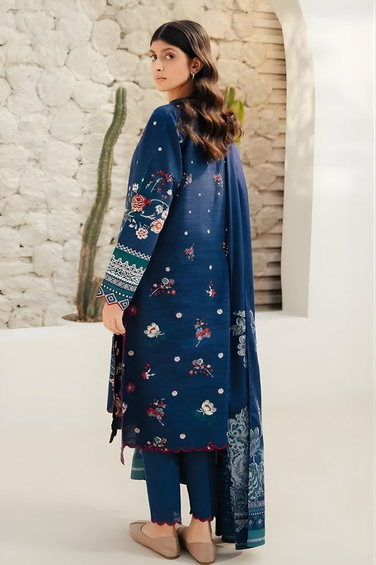 Embroidered Lawn Suit – 3 Piece MB-NRP-011