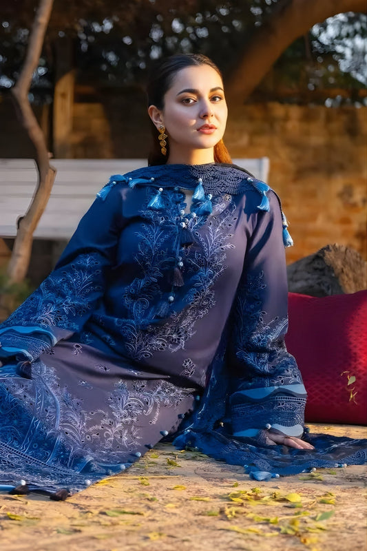 Embroidered Lawn Suit – 3 Piece MB-NRP-012