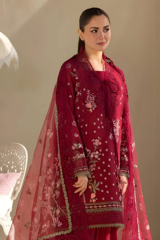 Embroidered Lawn Suit – 3 Piece MB-NRP-022
