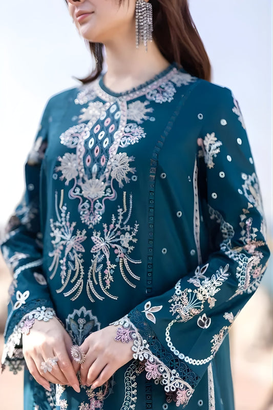 Embroidered Lawn Suit – 3 Piece MB-NRP-024