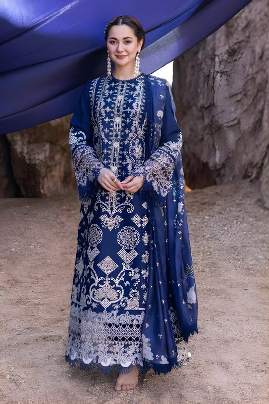 Embroidered Lawn Suit – 3 Piece MB-NRP-026