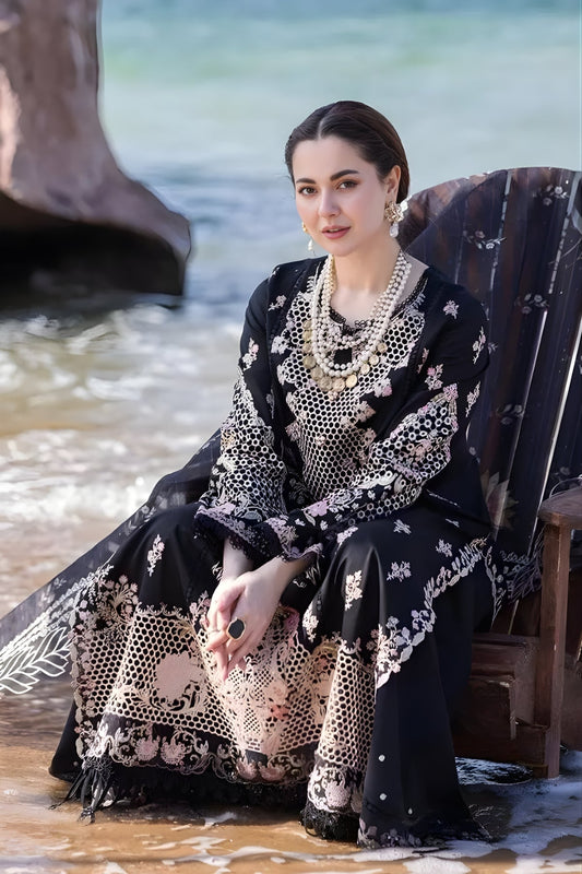 Embroidered Lawn Suit – 3 Piece MB-NRP-028