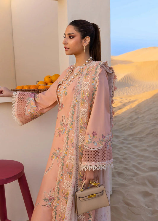Embroidered Lawn Suit – 3 Piece MB-NRP-035