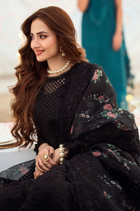 Embroidered Lawn Suit – 3 Piece MB-NRP-037