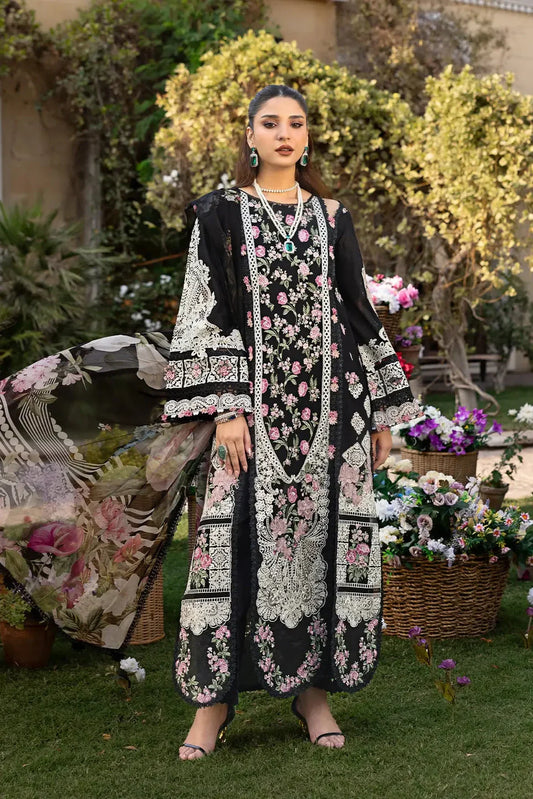 Embroidered Lawn Suit – 3 Piece MB-NRP-041