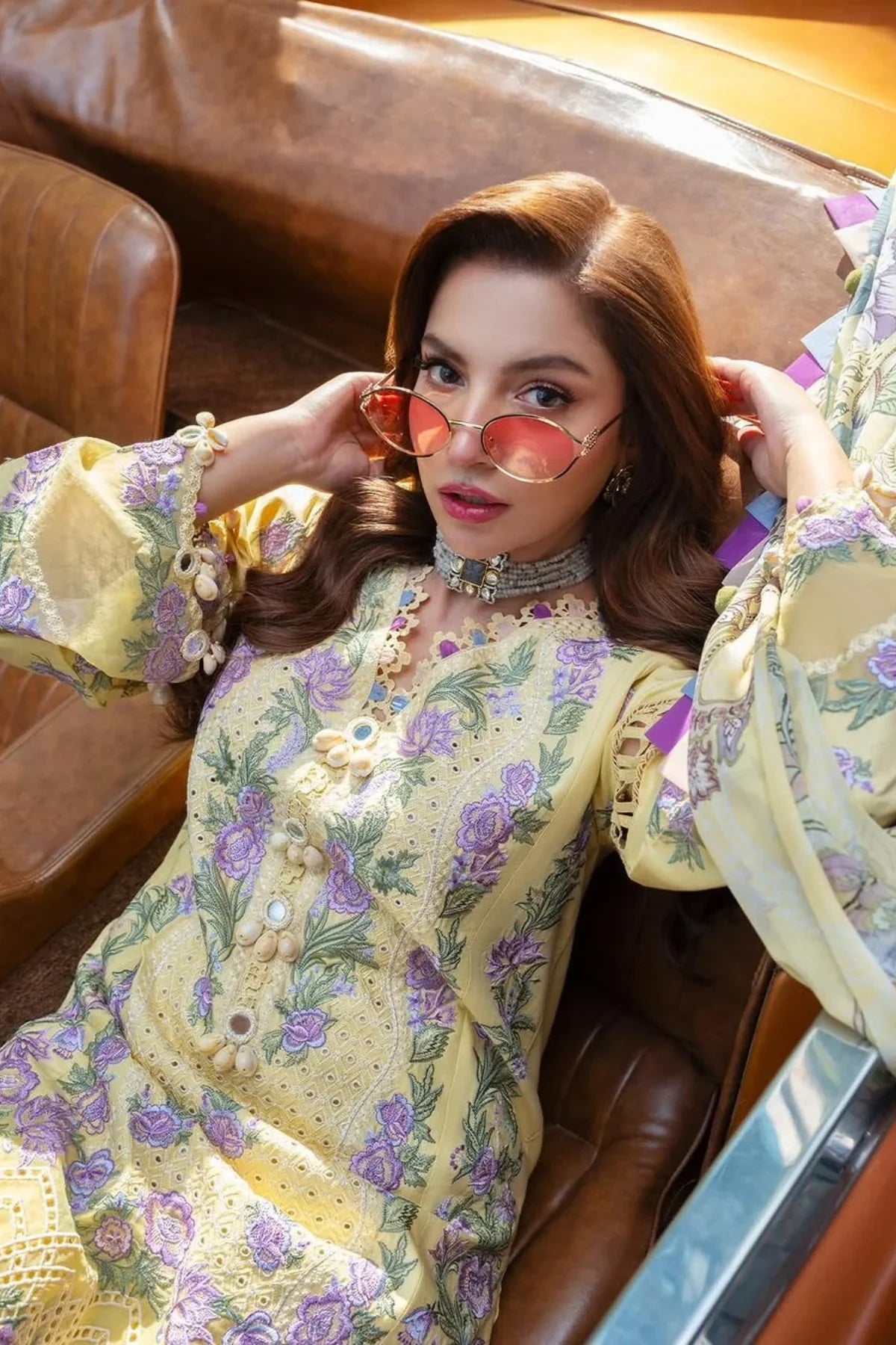 Jade Embroidered Lawn Suit – 3 Piece (Slub Munark Digital Printed Dupatta) MB-NRP-086