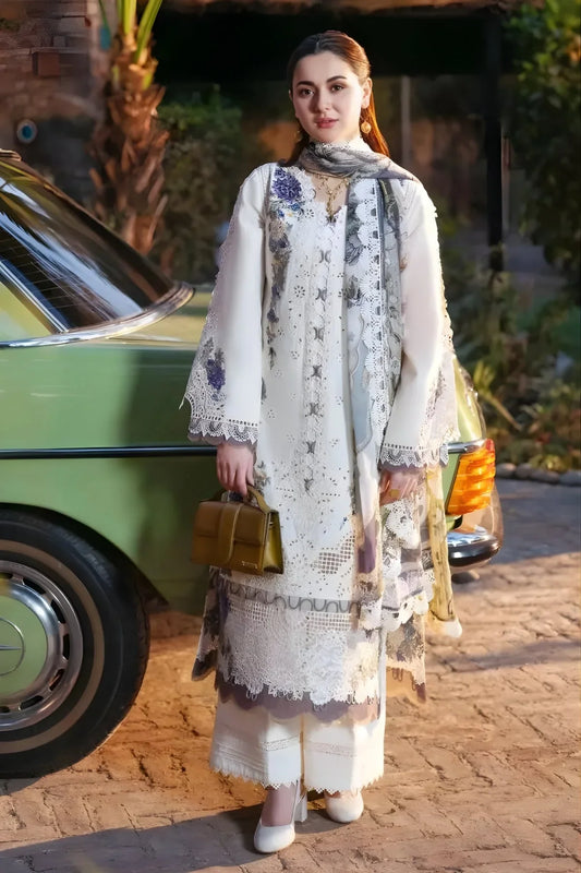 Jade Embroidered Lawn Suit – 3 Piece (Monark Digital Printed Dupatta) MB-NRP-097