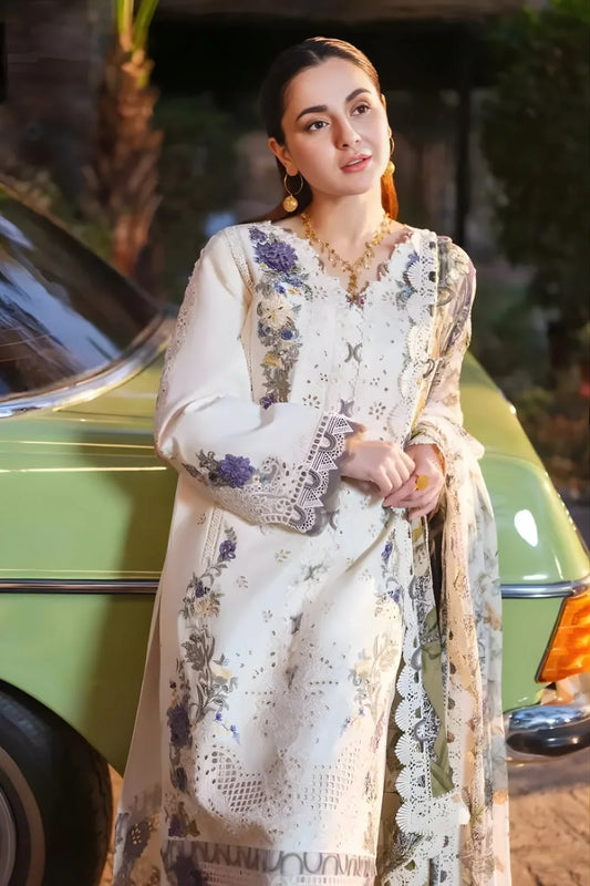Jade Embroidered Lawn Suit – 3 Piece (Monark Digital Printed Dupatta) MB-NRP-097