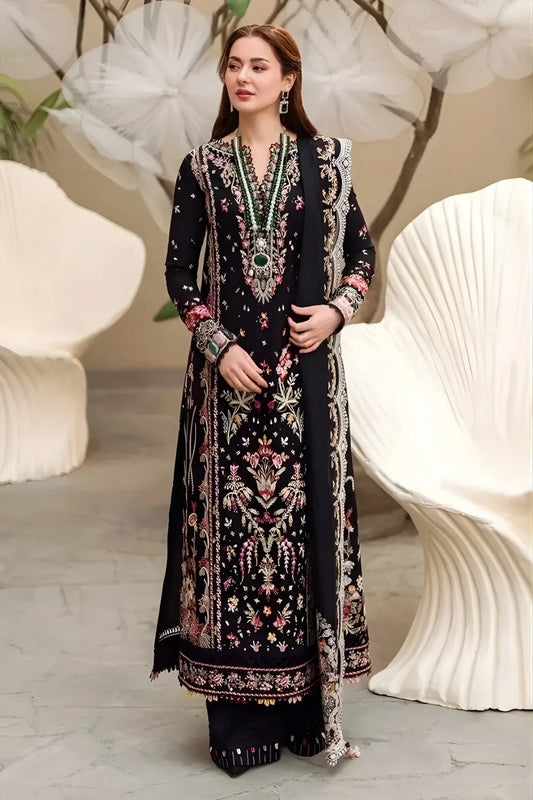 Embroidered Lawn Suit – 3 Piece (Chiffon Dupatta) MB-NRP-115