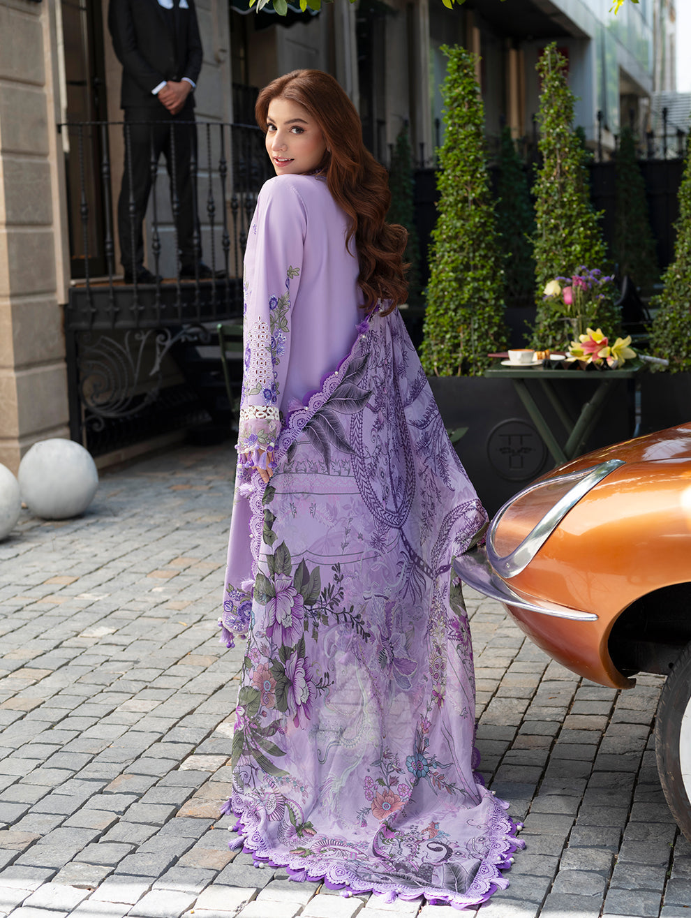 Jade Embroidered Lawn Suit – 3 Piece (Monarch Digital Printed Dupatta) MB-NRP-132