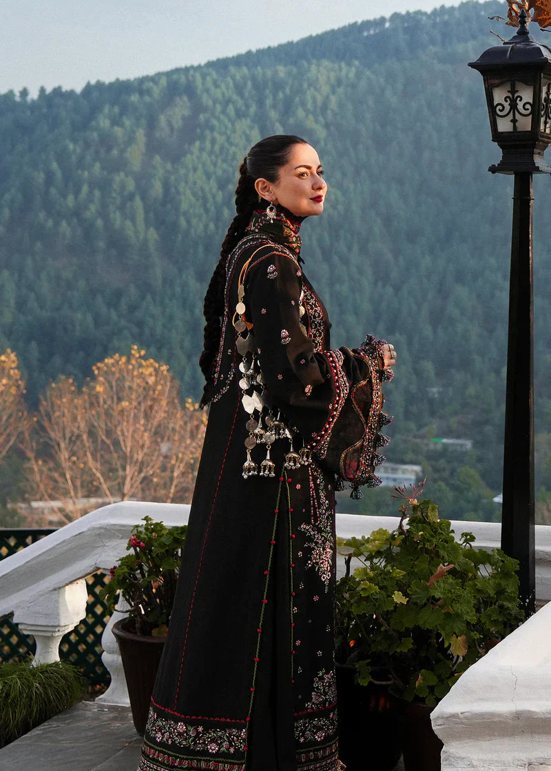Embroidered Dhanak Suit – 3 Piece MB-NRP-068