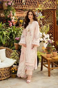 Elaf Premium Embroidered Lawn Suit – 3 Piece (Embroidered Slub Net Dupatta) MB-NRP-150