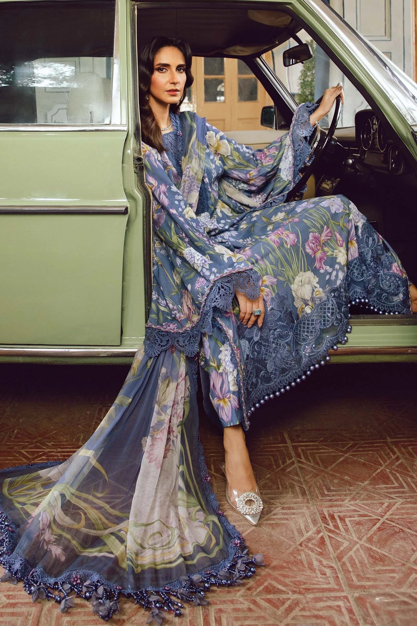 Maria.B. Printed Lawn Suit – 3 Piece MB-NRP-051