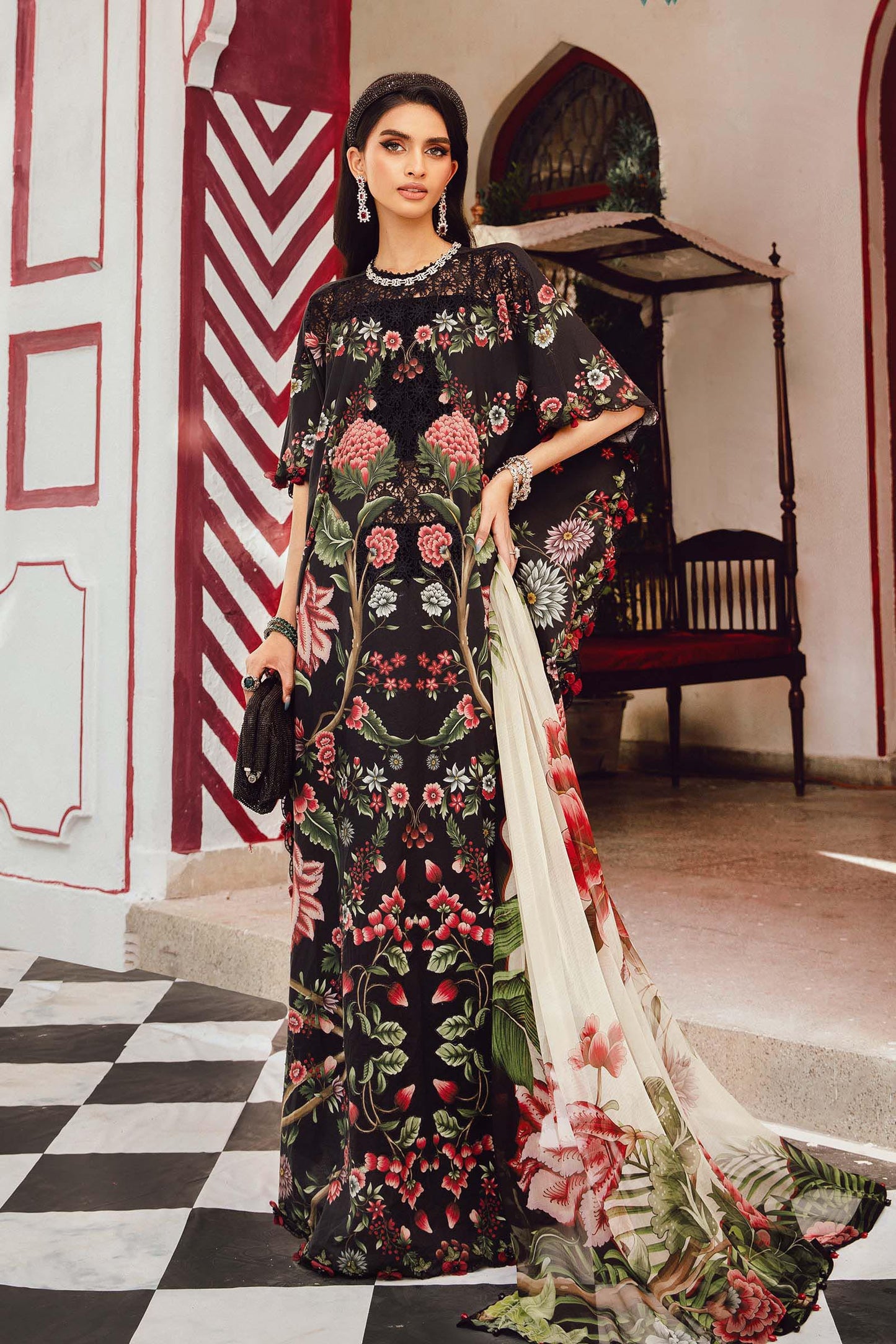 Maria.B. Printed Lawn Suit – 3 Piece MB-NRP-050