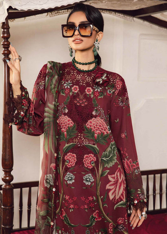 Maria.B. Printed Lawn Suit – 3 Piece MB-NRP-052