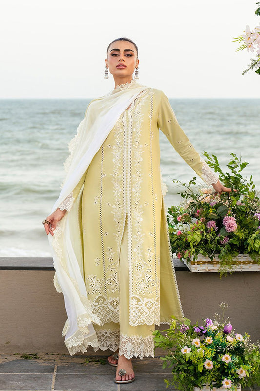 Premium Air-Jet Lawn Embroidered Suit – 3 Piece MB-NRP-161