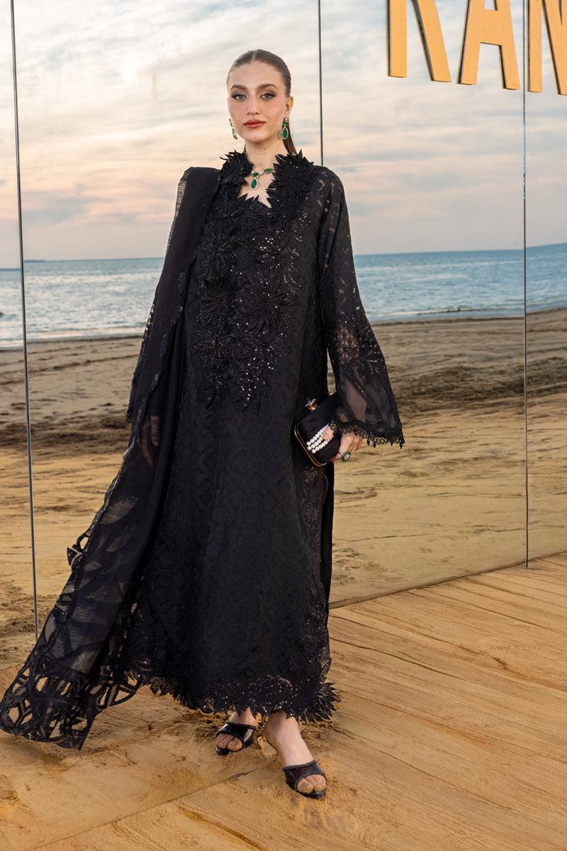 Heavy Embroidered Lawn Suit – 3 Piece (Embellished Neckline) MB-NRP-171