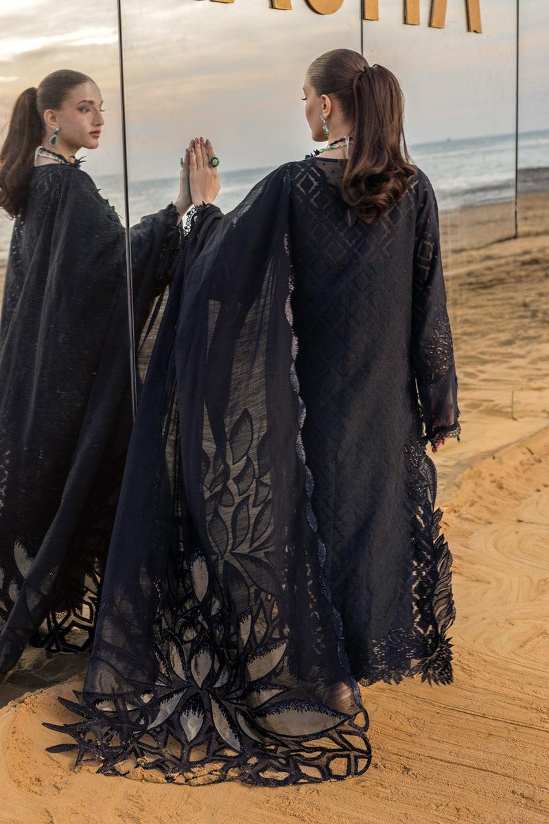 Heavy Embroidered Lawn Suit – 3 Piece (Embellished Neckline) MB-NRP-171